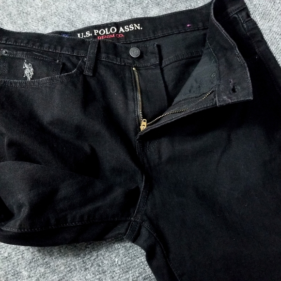 U.S. Polo ASSN activate / Stretch Men's size 34×30 Black - Picture 8 of 12